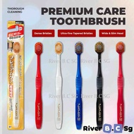 Ebisu Premium Care Toothbrush 7 Row Super Fine Bristle(Random Color)  - Made in Japan