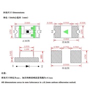 0805 White Light Lamp Beads White LED Light Diode Patch Lamp Beads Light Diode Highlight Indicator L