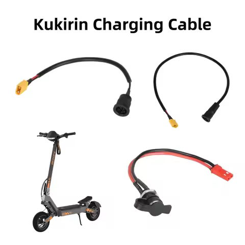 For KuKirin Scooter Charing Port Charge Cable For G3 G4 G3 Pro G2 Master Scooter Charging Port Repla