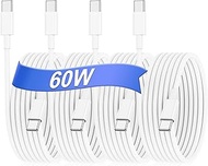 USB C to USB C Cable for MacBook Air MacBook Pro Charger, for iPad Pro 12.9 11 inch, Pad Air 5 4, Mi