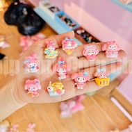 Charm/ Jibbitz/ Hello kitty themed carrot slipper Sticker & Melody