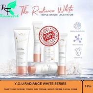 LEBIH HEMAT Paket YOU Skincare 5 IN 1 The Radiance White Brightening