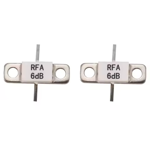 Promotion! 2X 6DB ATTENUATORS FLANGED 100 Watt 6 DB 100W-6DB RFP 100W-6DB 100Watt DC-3.0 Ghz RFP 100