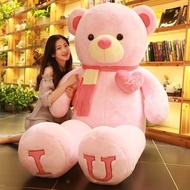 Ready Stock 100/180cm Plush Teddy Bear Teddy Bear Doll Big Bear Doll Panda Ragdoll Pillow Hug Bear G
