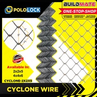 POLOLOCK Cyclone Wire 2x2x5 / 4x4x6 Hole Guage Wire Pang Bakod Net Mesh Fence Chain Galvanized Cyclo