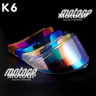 ⚕Helmet Visor For AGV Motorcycle Helmets Night Vision Visor Lens Case For AGV K6 Helmet Lens Win ♠X