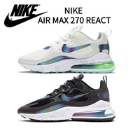 NIKE AIR MAX 270 REACT Gradient Mesh Men Women Running Shoes Casual Sports Max270 Training Shoes