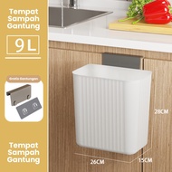 Inaso Tempat Sampah Tutup Dapur Gantung Tong Sampah Plastik Trash Bin Meja Toilet Kamar Mandi Serbag