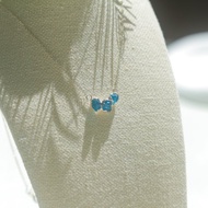 霓虹磷灰石銀項鍊