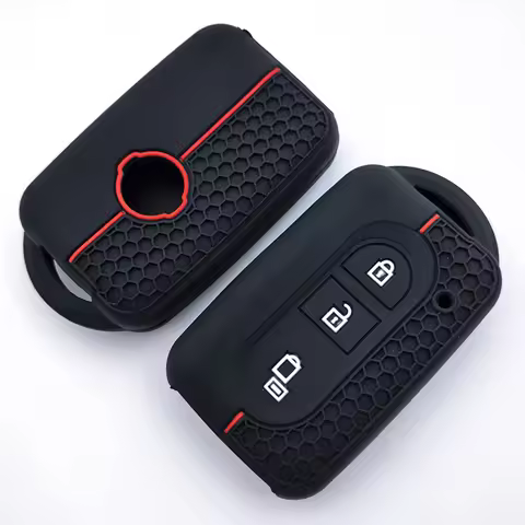 Key Case Cover for Nissan Qashqai J10 Tiida Micra X-Trail NV200 Navara Pathfinder Juke Keychain Fob 