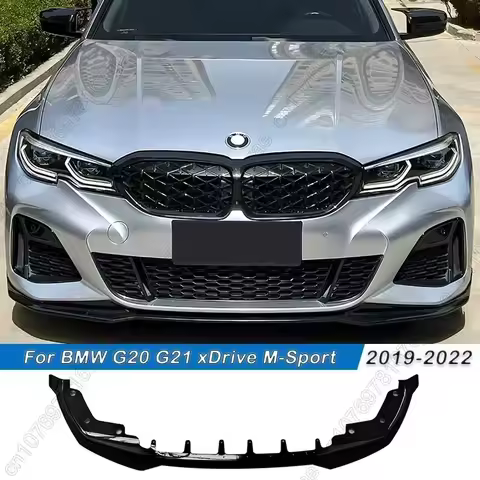 For BMW G20 G21 320i 320d 330i M340i M340d XDrive 2019-2022 Pre-Lci M Performance Style Front Bumper