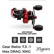 【RLB002】BC Fishing Reel Kuroda YOKOTA SEIKO High Quality BaitCasting Reel Mesin  Long Casting BC Mur