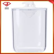 Clear Lid Biscuit Tin Storage Container Toothpick Dispenser Cotton Balls Swab Case  yuanjingyouzhang