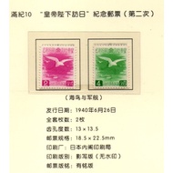 Manchukuo 1940 Second Visit of Emperor to Hirohito in Japan