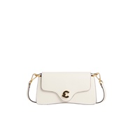 Coccinelle รุ่น C-Me Calf&Marble E5U4G270101N17 กระเป๋าสะพายผู้หญิง สี PEARL ขนาด 22X12X5 cm