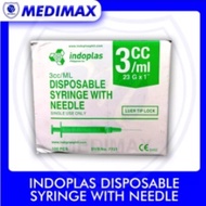 INDOPLAS Disposable Syringe 3cc/ml