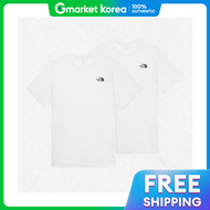 The North Face | เสอยดแขนสนผชาย The North Face รน NT7UR37C แพคค สขาว ของแทในประเทศ - 2522077