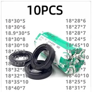 10PCS NQK skeleton oil seal TC18*30/32/35*5/6/7/824 18*47*8 18*47/450