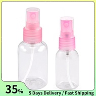 2 x Travel Bottles Set Empty Plastic Atomiser Refillable Perfume  50 & 30ml
