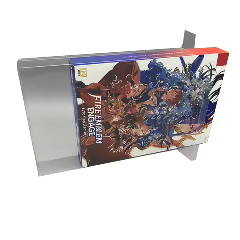 Transparent PET cover box for SWITCH NS for Fire Emblem engage Japan HK limited version game colorfu