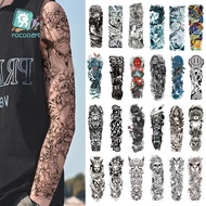 Full Arm Tattoo Sticker Waterproof Unisex Personalized Large Flower Arm Realistic Tattoo Flower Arm 