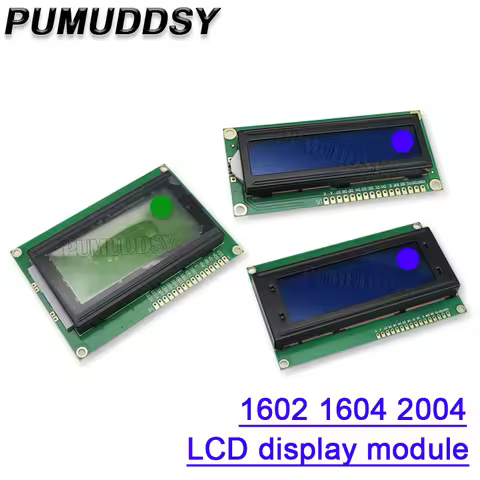 LCD1602 LCD1604 2004 Module Yellow Green/blue Screen 16x2 16x4 20x4 Character LCD Display Module 160