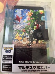 日本Pokemon center 直送 比卡超 寵物小精靈 Pokemon go 電話套 翻蓋 手機殼 打開 multi phone case