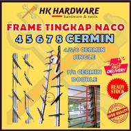 Traditional Window Louver Tingkap (NAKO) CERMIN TINGKAP NACO FRAME LETAK CERMIN 4-8 CERMIN SINGLE DO