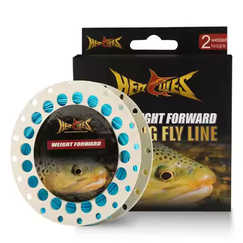 HERCULES 90FT Fly Fishing Line Floating Weight Forward Sinking Tip Line 3wt 4wt Fly Line with Double