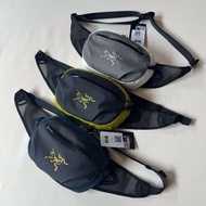 外國預訂 3色選 Arcteryx 始祖鳥 拼色logo 戶外機能 腰包 肩咩袋