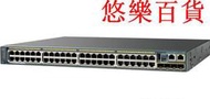 滿300出貨 思科CISCO WS-C2960S-48FPS-L 48口千兆poe交換機 原裝二手測試好
