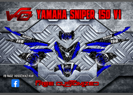 Decals Sticker  for Yamaha Sniper 150 v1 Design 008