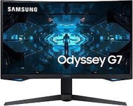 【全新行貨】Samsung 32" Curved Gaming Monitor Odyssey G7 LC32G75TQSUXEN 電競顯示器
