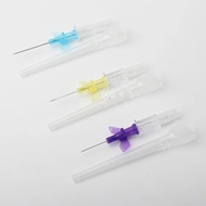 Disposable IV Cannula Intravenous Injection Catheter with Wing 22G 24G 26G For Pet Dog Cat Animals V