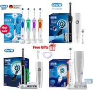 Oral B Electric Rechargeable Toothbrush Vitality D12 Pro600 1000 2000 3000 4000 5000 2 Min Timer CrossAction Precision Clean