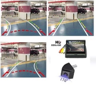 CAMERA CCD LÙI Ô TÔ CAO CẤP - VẠCH CONG THEO GÓC ĐÁNH LÁI Camera lùi CCD đánh lái theo vô lăng chuẩn