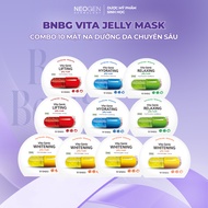 Combo 10 Mặt Nạ Dưỡng Da Chuyên Sâu BNBG Vita Genic Jelly Mask 30ml x10
