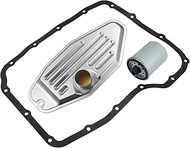 X AUTOHAUX 1 Set 45RFE 545RFE 65RFE 66RFE 68RFE Transmission Filter Oil Pan Gasket Kit for Dodge Dur