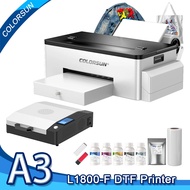 Colorsun A3 Dtf Printer For Epson L1800 Dtf Printing Machine Direct To Film Impresora A3 Dtf Printer