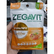 ZEGAVIT IMMU'NFIT EXTRACT GINSENG GUMMY 7 GUMMIES SACHET