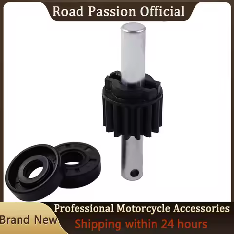 Motorcycle Engine Parts Water pump Shaft & Gear & Oil Seal For BMW F650GS 2000-2007 G650X 2007-2010 