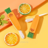 3 in 1 Cup Cover Brush Multifunctional Cleaning Tools Kitchen Mini Cup Glass Cover Cleaning Brush Bo
