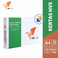 1 Ream (500 sheets) - PP Lite 75 GSM HVS Paper A4 Size