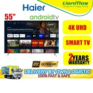 Haier 55" 4K UHD Android Smart LED TV