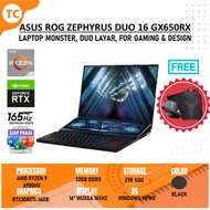 TERMURAH Laptop Gaming Asus ROG Zephyrus DUO GX650RX Ryzen 9 6900HX