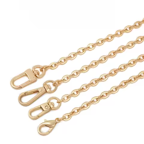 Copper Gold Silver Chain Bag Replacement Strap Suitable for LV Pochette Metis Mini Pochette Speedy N