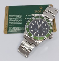 Rolex 16610LV 綠黑潛水 有卡