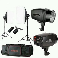 Godox K 180/paket studio godox K180 lampu studio Godox