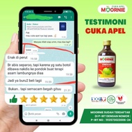 Cuka Apel MOORNIE Asli Cuka Apel Original Untuk Kesehatan Cuka Apel Untuk Diet Dan Diabetes