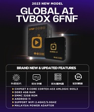 Global Ai 6Fnf/5Fnf Tvbox 4G ram+32/64 Gb Rom